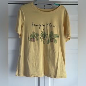 Yellow Graphic Tee